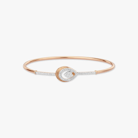 Radiant Curve Diamond Bangle