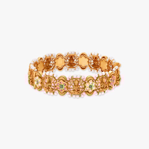 Pearl-Laced Divinity Gold Kadiyam