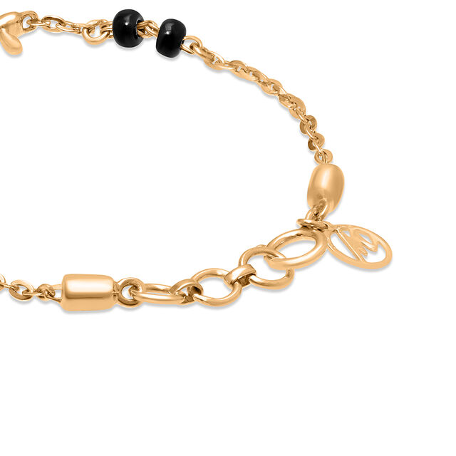 Mamma Mia 14 KT Yellow Gold Baby Bracelet for Kids,,hi-res image number null