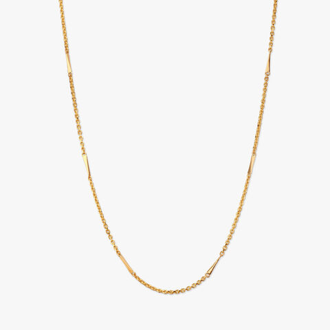 Sleek Harmony Gold Chain for Men