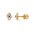 Exquisite Gold Stud Earrings for Kids,,hi-res image number null