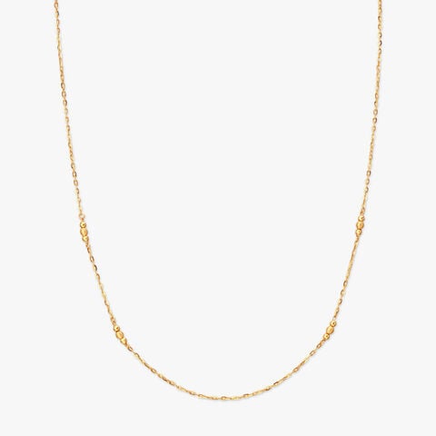 Sleek Harmony Gold Chain