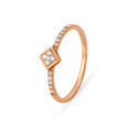 Alluring Floral Diamond Finger Ring,,hi-res image number null