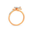14 KT Rose Gold Sharp Floral Ring,,hi-res image number null
