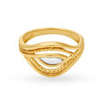 Charming Eye Inspired Gold Ring,,hi-res image number null