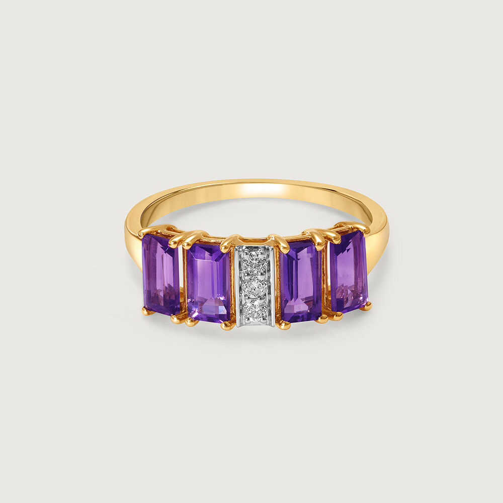Tanishq amethyst ring 2025