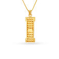 I Letter Gold Pendant For Men,,hi-res image number null