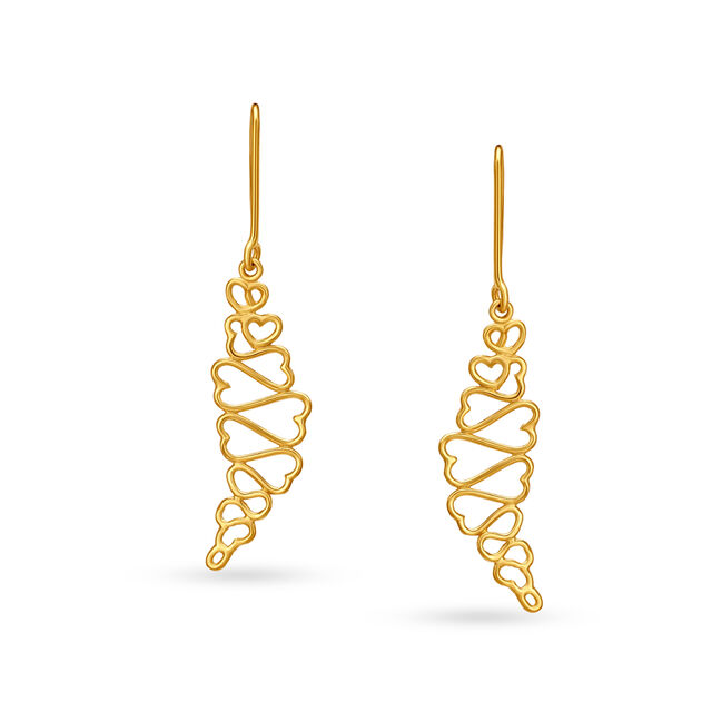 Gleaming Gold Hoop Earrings,,hi-res image number null