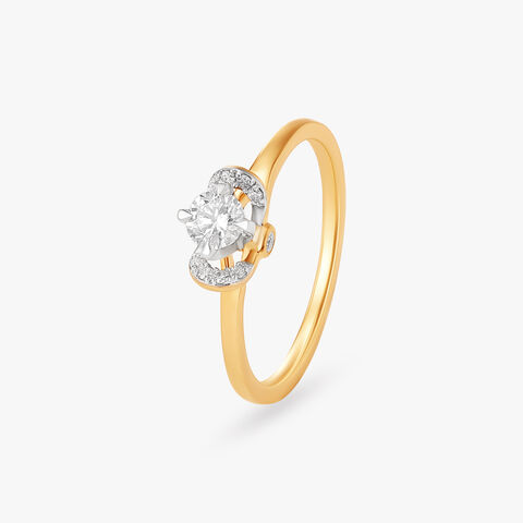 Twin Flames Diamond Couple Rings