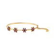 Classy Purple Garnet Bracelet Bangle,,hi-res image number null