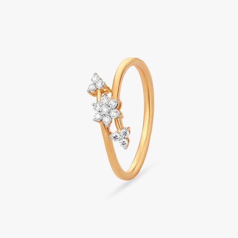 Spark Cascade Diamond Ring