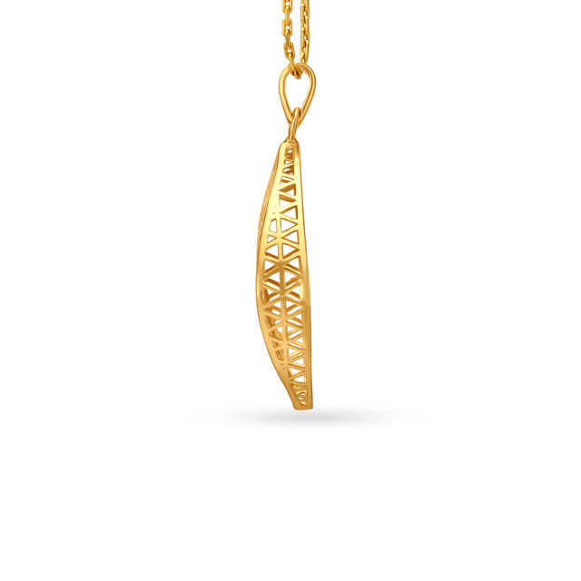 Chic Gold Pendant,,hi-res image number null