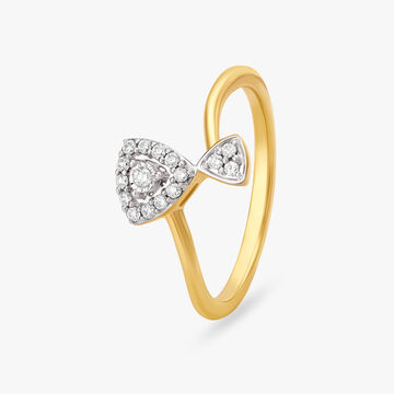 Bold Glint Diamond Ring