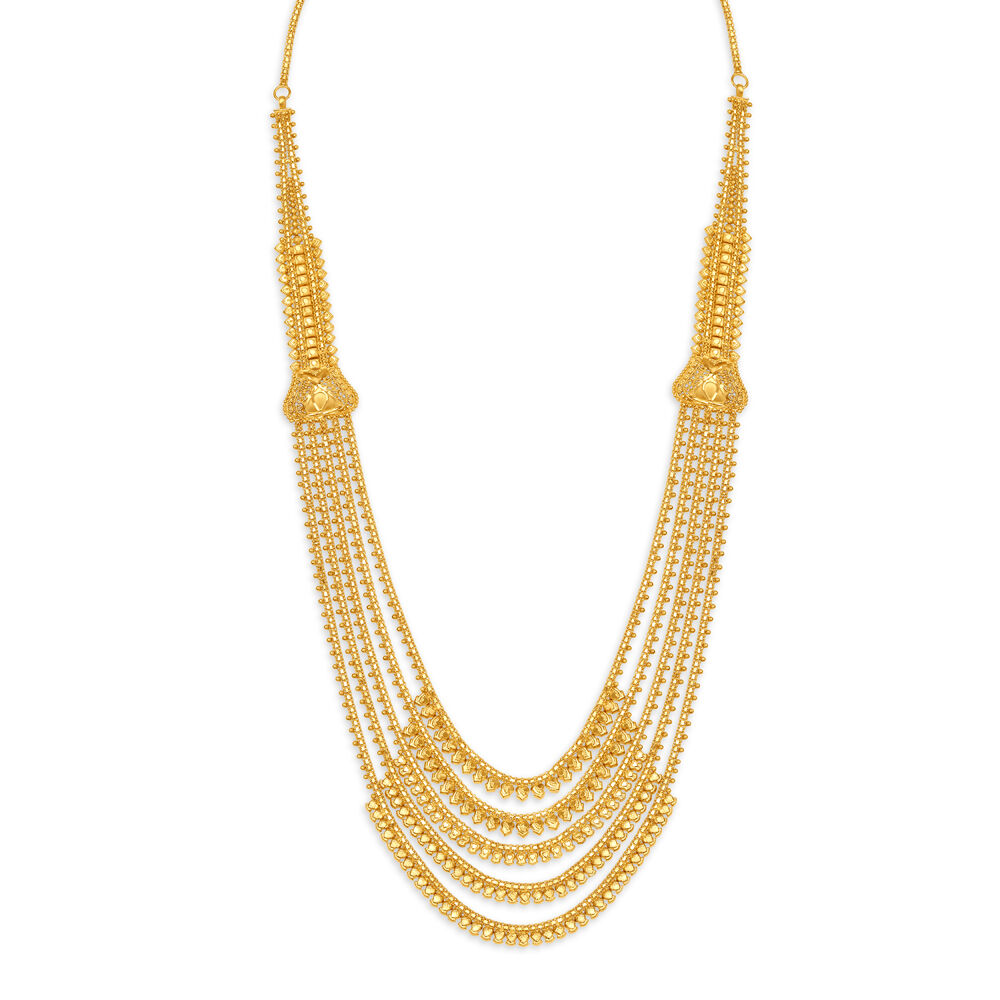Captivating Gold Shahi Haar for the Maharashtrian Bride