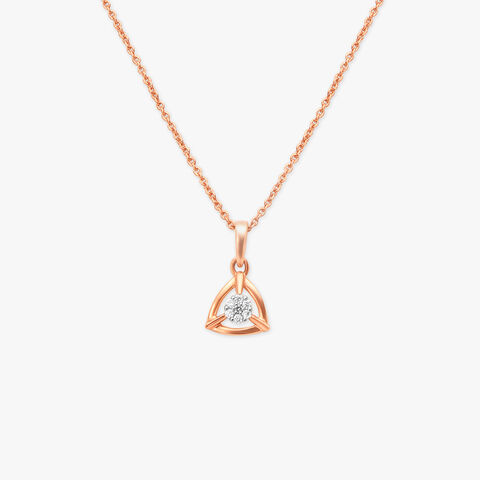 Love Thyself! Diamond Pendant with Chain