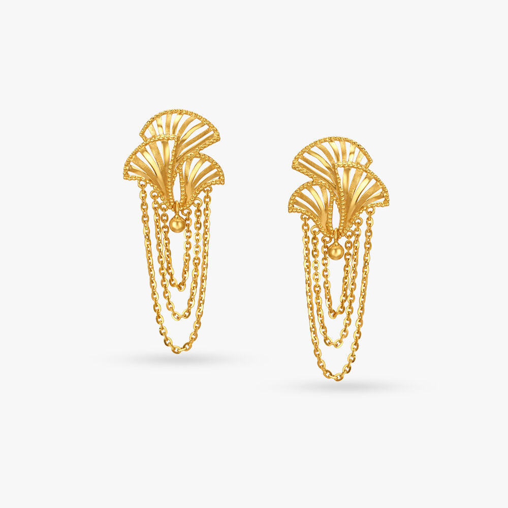 Opulent Antique Drop Earrings