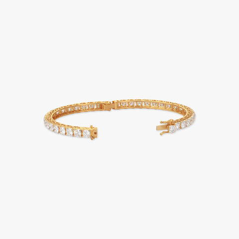 Infinite Gleam Solitaire Diamond Bangle