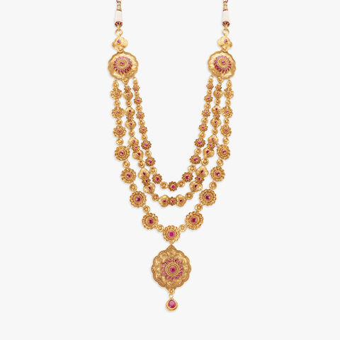 Royal Gold Necklace Set