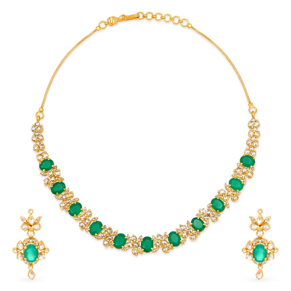 Tanishq stone necklace designs sale