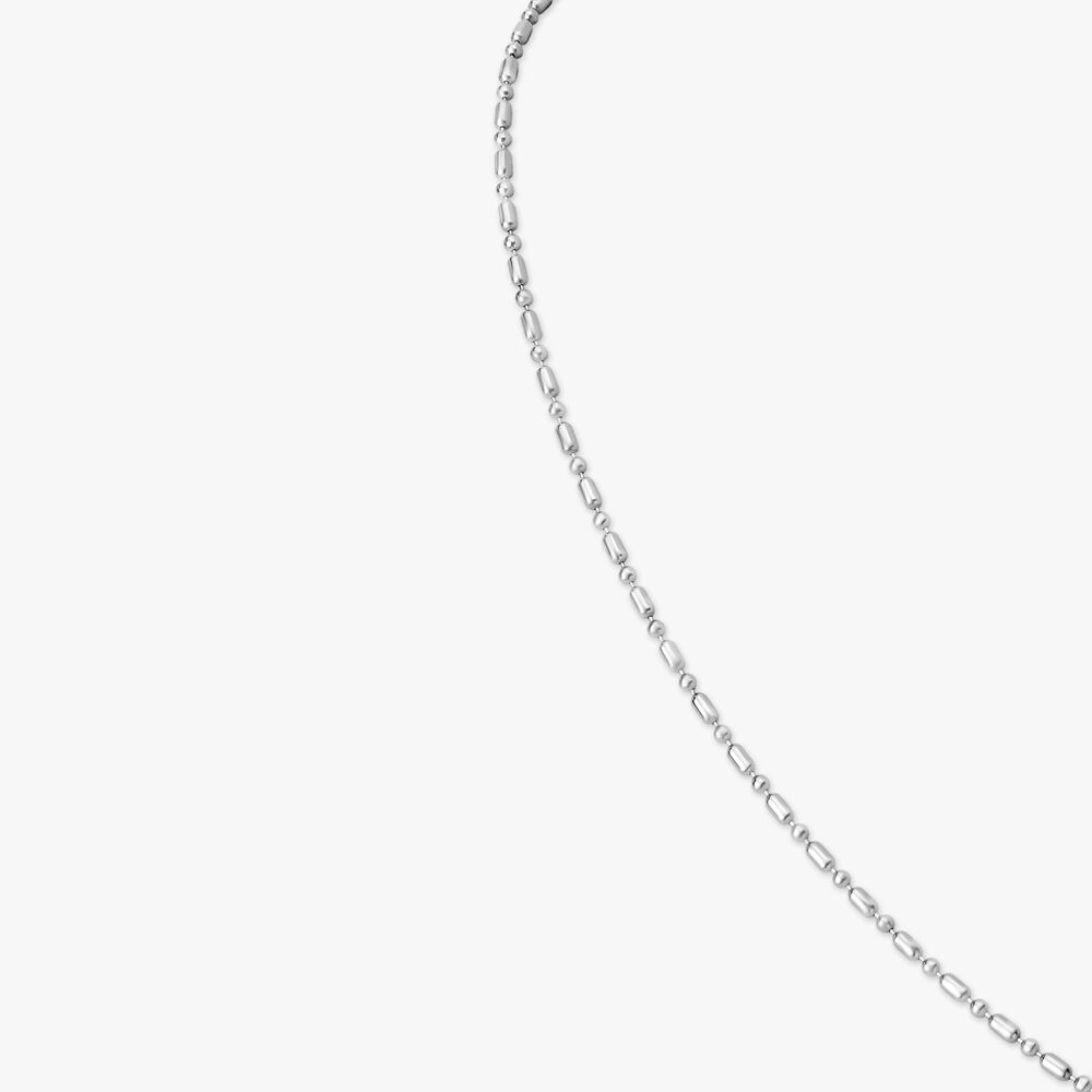 Platinum chain top for mens tanishq