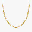 Delicate Loop and Bead Chain,,hi-res image number null