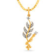 Lord Krishna Gold and Diamond Pendant,,hi-res image number null