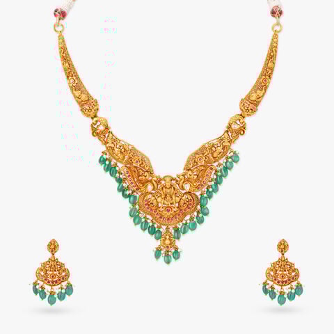 Regal Lakshmi Gold Haram Set