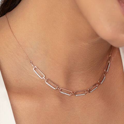 Timeless Aura Gold & Diamond Necklace