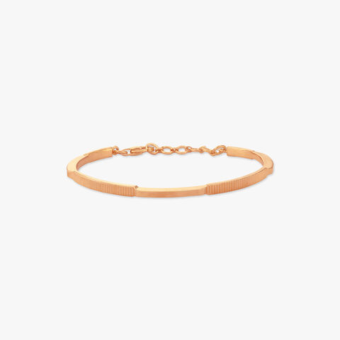 Modern Minimalist Gold Bangle