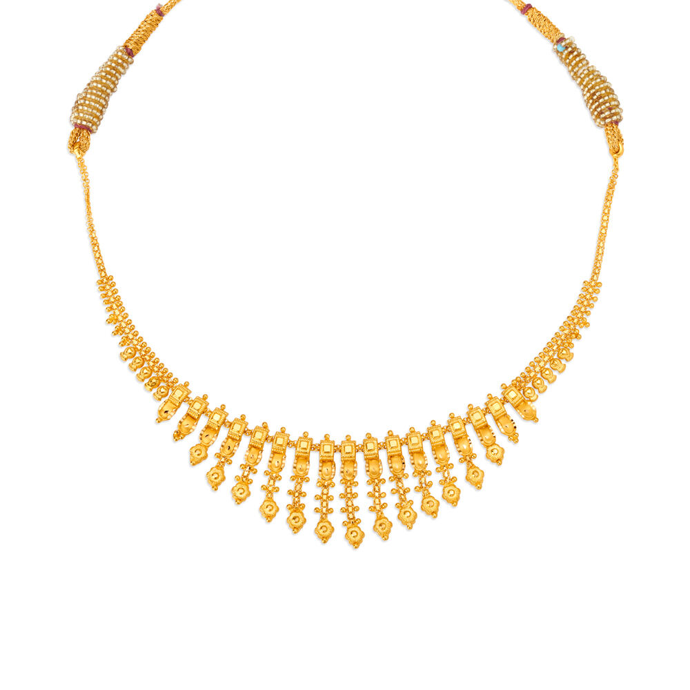 22 Karat Gold Necklace Set