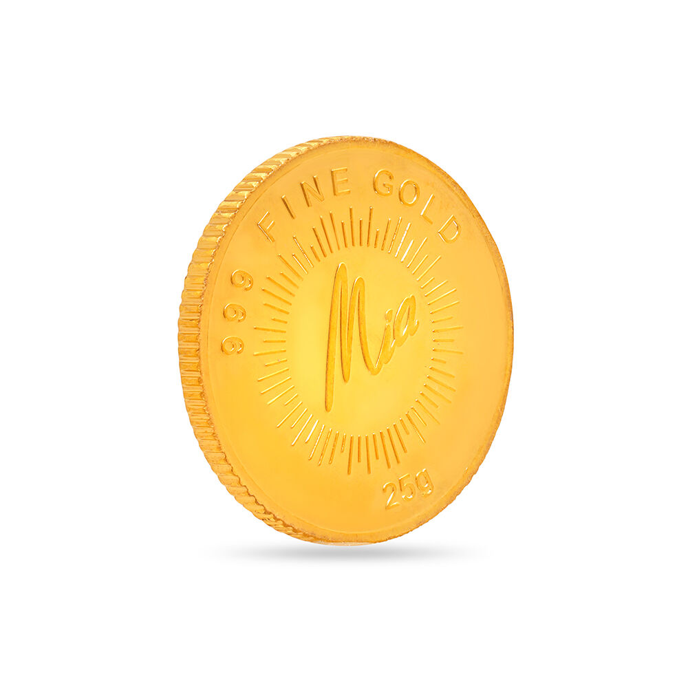 Tanishq 24 carat gold coin discount