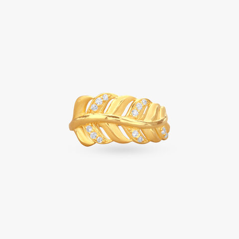 Enchanted Vines Gold Ring
