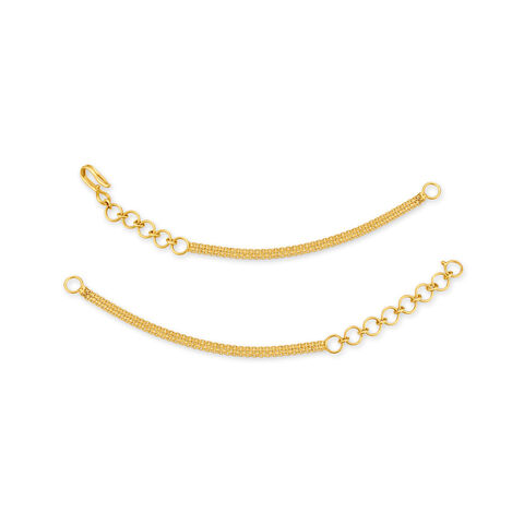 Classic 22 Karat Yellow Gold Flat Back Chain