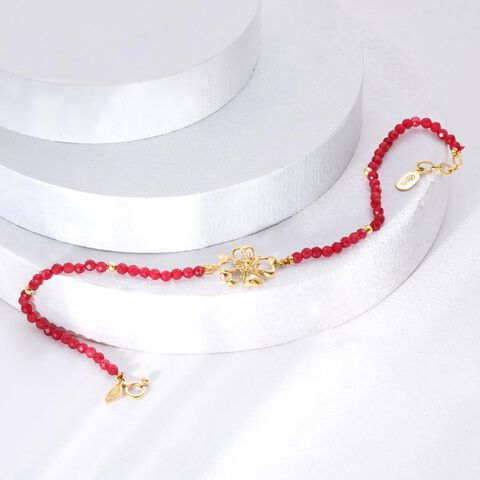 Blossom Charm Gemstone Bracelet
