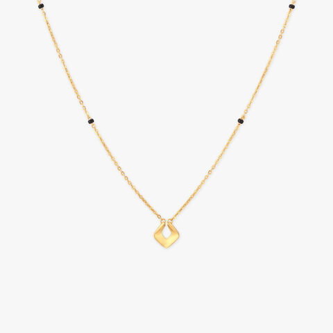 Petal Drop Gold Mangalsutra