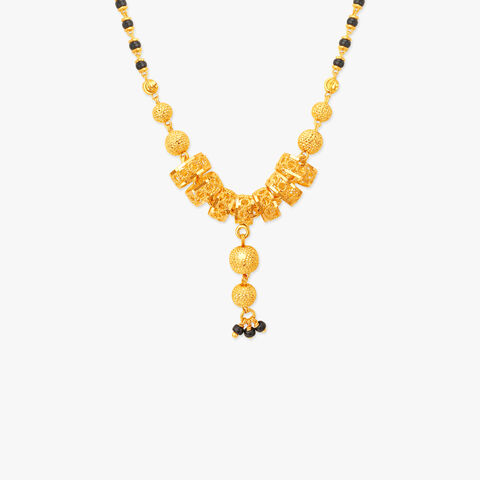 Ornate Carved Mangalsutra