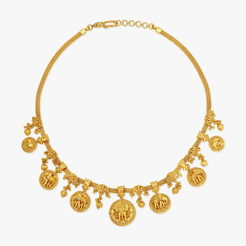 Gaja Vyalas Maginificent Necklace Set