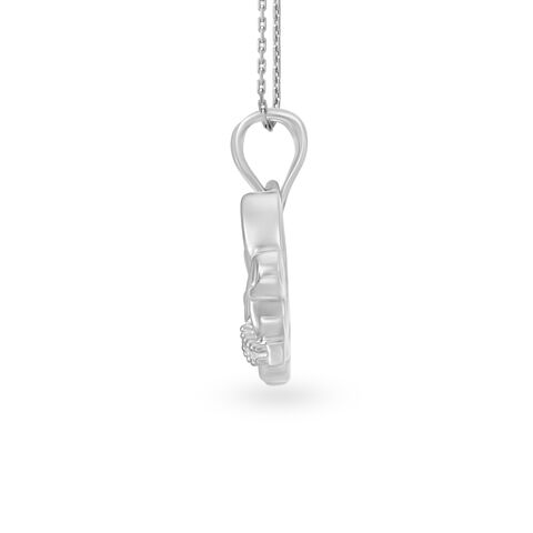 Scripted Love Silver Pendant