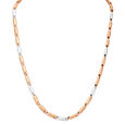 Impressive Carved Dual Tone Gold Chain For Men,,hi-res image number null