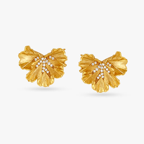 Delicate Dews Diamond Stud Earrings