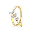 14KT Yellow Gold Blissful Summer Diamond Finger Ring,,hi-res image number null