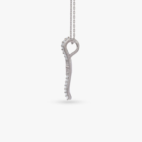 Aura Arrow Silver Pendant
