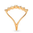 Mia All-Rounders By Tanishq 14KT Yellow Gold Diamond Finger Ring,,hi-res image number null