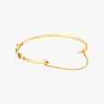 Enchanting Floral Sapphire Bangle,,hi-res image number null