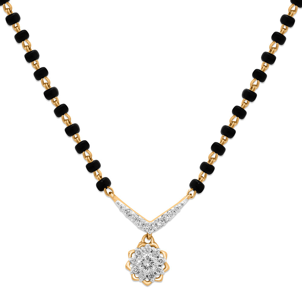 14KT Idyllic Diamond Mangalsutra