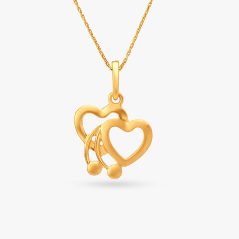 Heart Gold Pendant