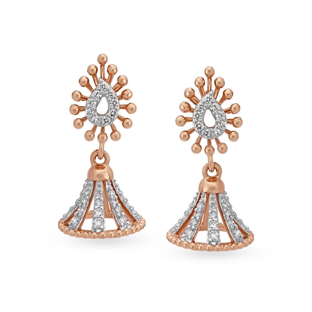 Tanishq diamond shop jhumka