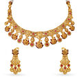 Imperial Traditional Gold Necklace Set,,hi-res image number null