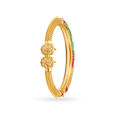 Colourful Royal Gold Bangle,,hi-res image number null