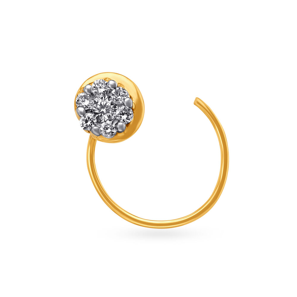 Gold nose hot sale pin tanishq